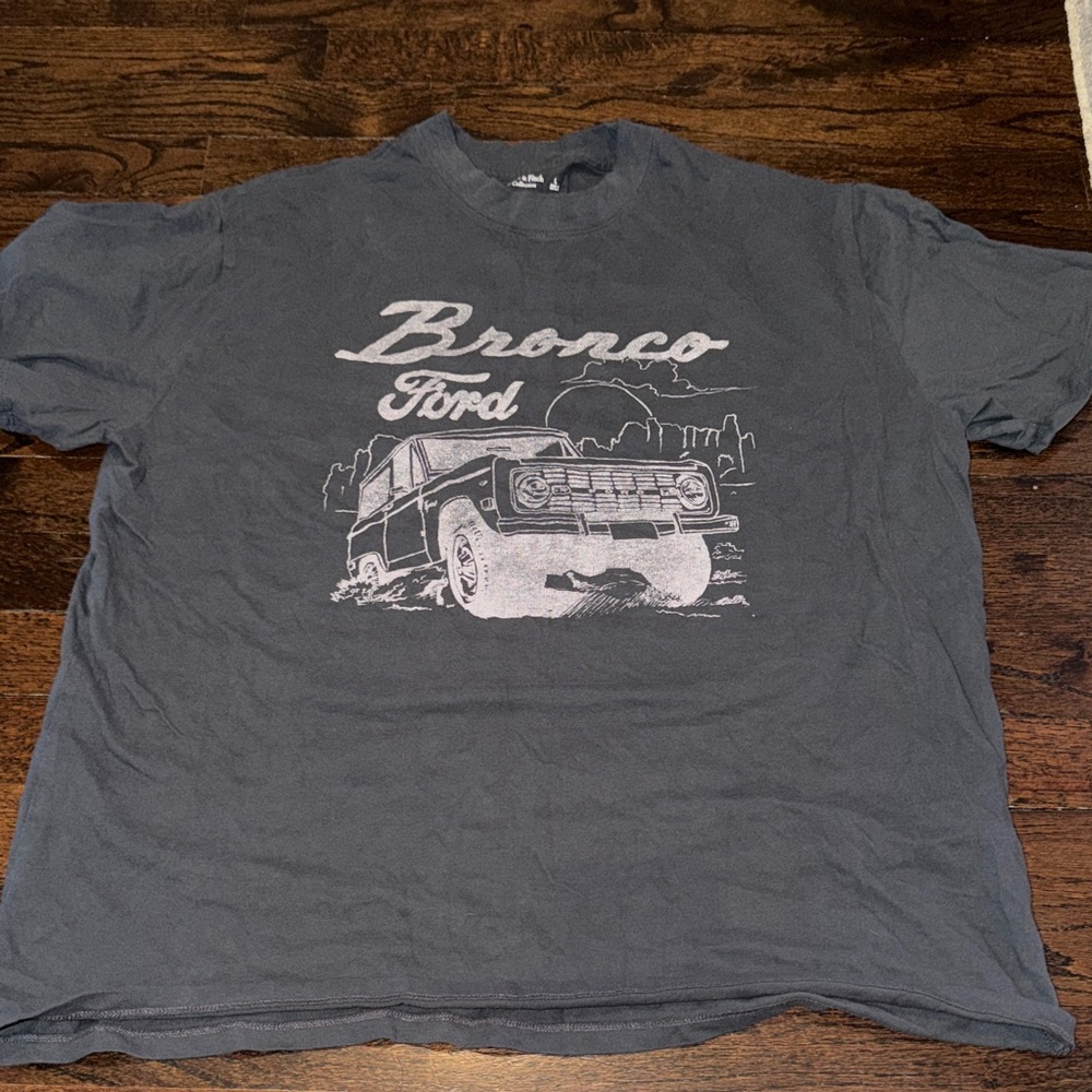 Abercrombie Ford Bronco Charcoal Tee